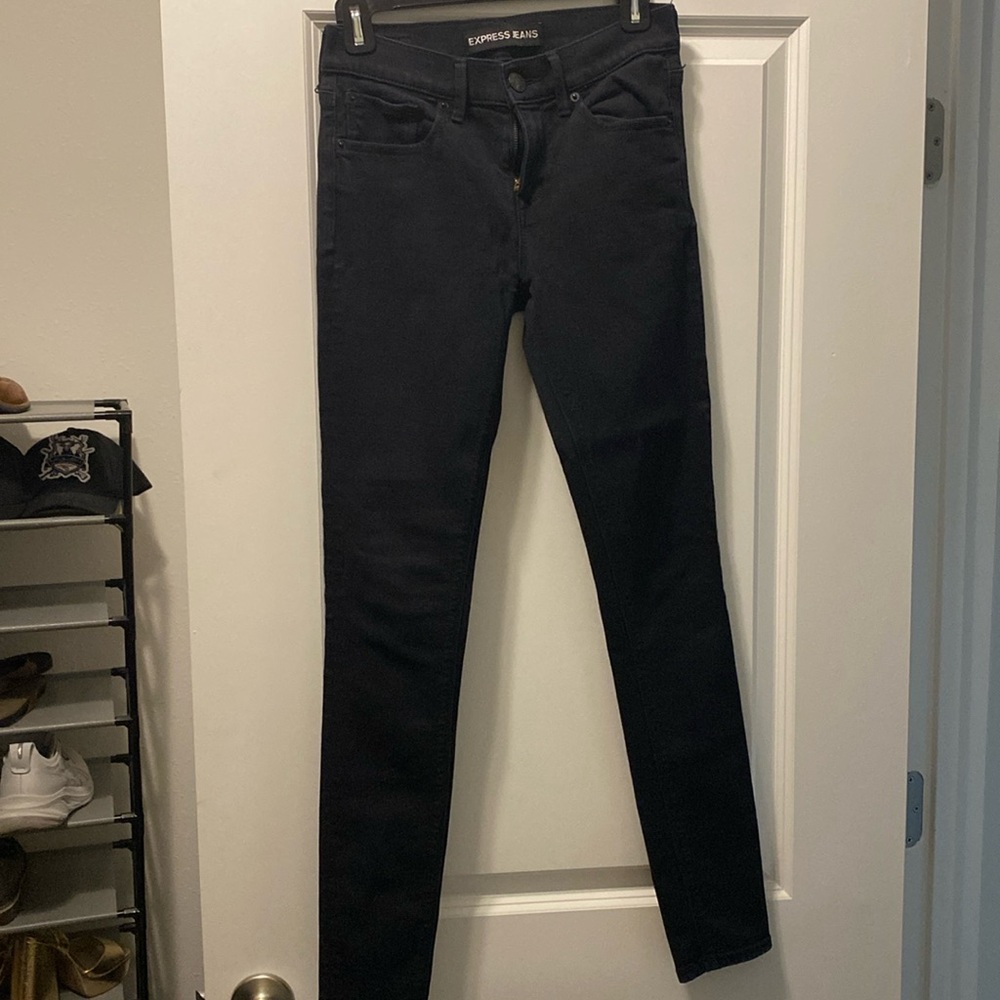 Express black jeans